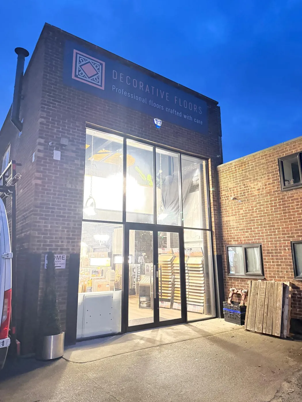 Toughened glass shopfront - completed one of our jobs